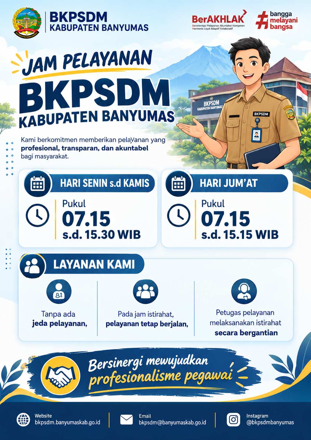 Jam Pelayanan BKPSDM